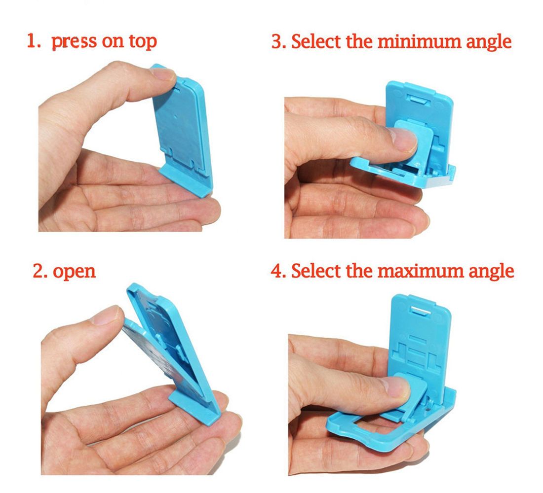 0787 Universal Portable Foldable Holder Stand For Mobile - SkyShopy 0787 Universal Portable Foldable Holder Stand For Mobile - SkyShopy